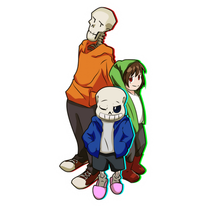 Other version underswap Sans battle! [undertale fangame] 